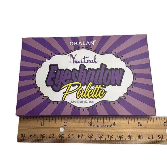OKALAN Neutral Eyeshadow Palette 15 Colors Makeup Cosmetic Eye Shadow 0.53 oz - Picture 3 of 8